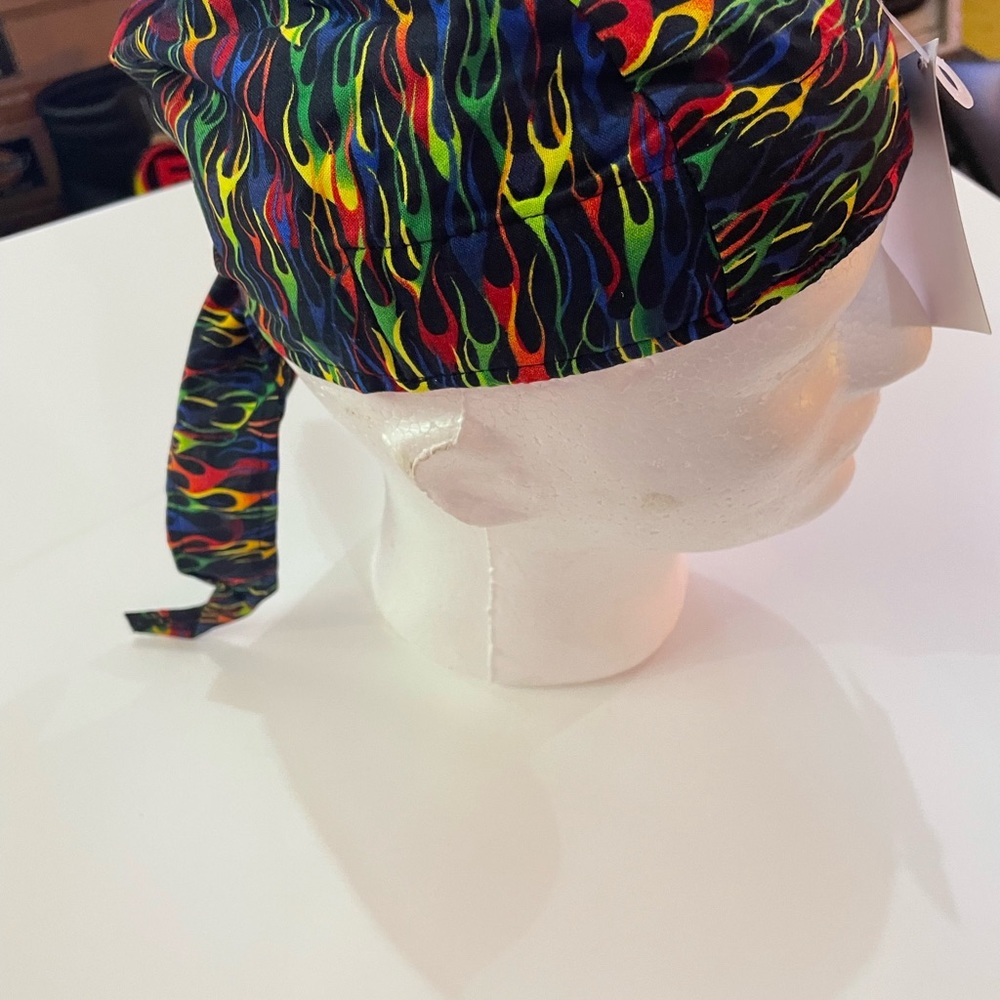 Deluxe Tie Hat Doo Rag with Elastic